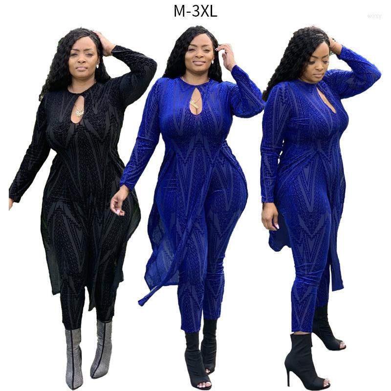 Women's Two Piece Pants Women's -3XL Women's Irregular Top And Flocking Sexy Suit Plus Size Sets Wholesale Clothing Set Trendy, Black
Women's Two Piece Pants Women's -3XL Women's Irregular Top And Flocking Sexy Suit Plus Size Sets Wholesale Clothing Set Trendy, Black