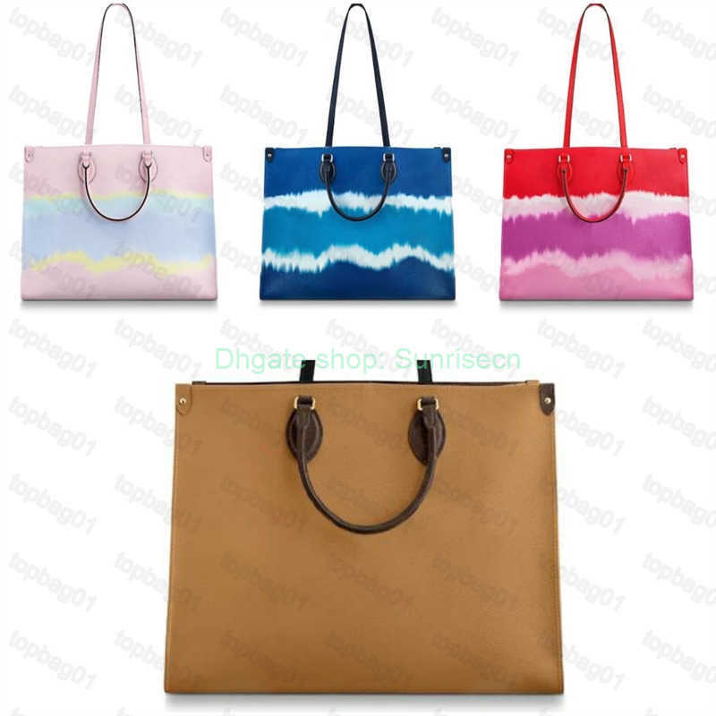 Designer Escale ONTHEGO on the go Women Handbags tote bag Fashion Large Duplex Printing Different Style Bags Handbag M45121, M45120-blue-letter flower
Designer Escale ONTHEGO on the go Women Handbags tote bag Fashion Large Duplex Printing Different Style Bags Handbag M45121, M45120-blue-letter flower