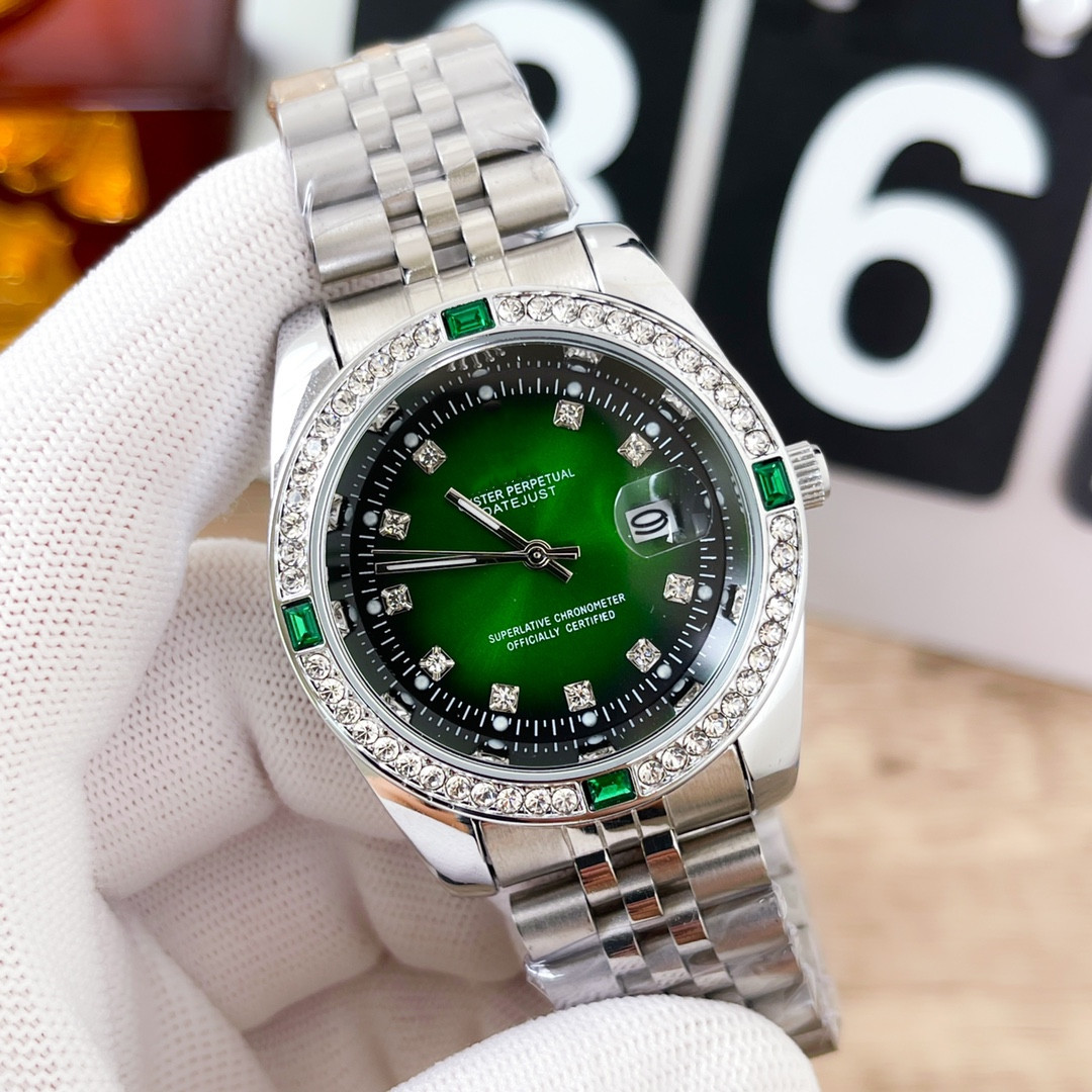 Designer Automatic Calendar Diamonds Watches Mens 40Mm Precision And Durability Stainless Steel Watch Women Fashion 31MM Grace Waterproof Wristwatches zr, A1
Designer Automatic Calendar Diamonds Watches Mens 40Mm Precision And Durability Stainless Steel Watch Women Fashion 31MM Grace Waterproof Wristwatches zr, A1