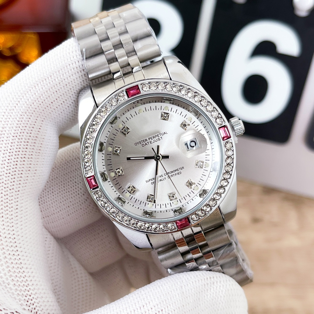 Designer Classic Silver Watch 40MM Mens And Womens Luxury Diamonds watches Stainless Steel Sapphire Automatic Calendar Outdoors Sport Wristwatches zr, A2
Designer Classic Silver Watch 40MM Mens And Womens Luxury Diamonds watches Stainless Steel Sapphire Automatic Calendar Outdoors Sport Wristwatches zr, A2