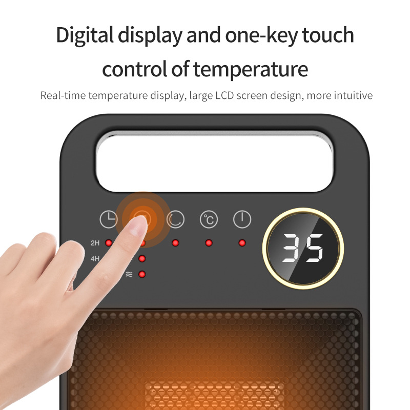 Calentador Elektrische Kachel Calefactor Mini Portable Infrared Fan Heater Space Ptc Room Home Electric Heaters For Winter Home