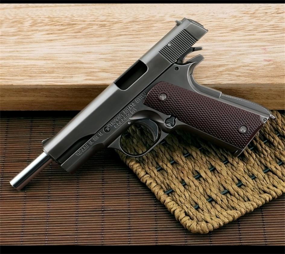 45M1911 all metal shell throwing large model simulation children039s toy gun detachable 1205 non launching8889026
45M1911 all metal shell throwing large model simulation children039s toy gun detachable 1205 non launching8889026