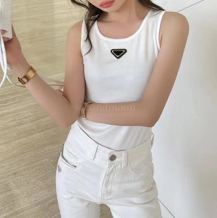 Women Tanks Designer Breathable Vest Triangle Badge Brand Vests Quick Dry Sports Tops High Elastic Fitness Tops, White
Women Tanks Designer Breathable Vest Triangle Badge Brand Vests Quick Dry Sports Tops High Elastic Fitness Tops, White
