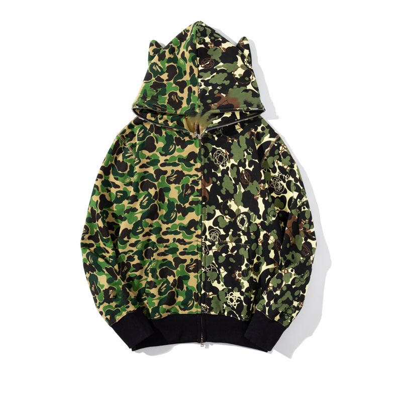 High Quality Mens Designer Hoodies Shark Tiger Full Zip Hoodie Jacket Men Women Stylist Color Grid Harajuku Sweatshirt Fashion Co -Bran cPot, 1 button
High Quality Mens Designer Hoodies Shark Tiger Full Zip Hoodie Jacket Men Women Stylist Color Grid Harajuku Sweatshirt Fashion Co -Bran cPot, 1 button