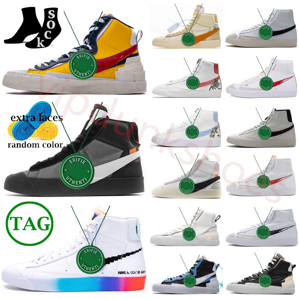 2023 Designer Blazer Mid 77 Running Shoes for men women Lucid Green City Pride Chicago boys girls Habanero Red Indigo Arctic Punch Sneakers Trainers Sports Shoe, Box
2023 Designer Blazer Mid 77 Running Shoes for men women Lucid Green City Pride Chicago boys girls Habanero Red Indigo Arctic Punch Sneakers Trainers Sports Shoe, Box