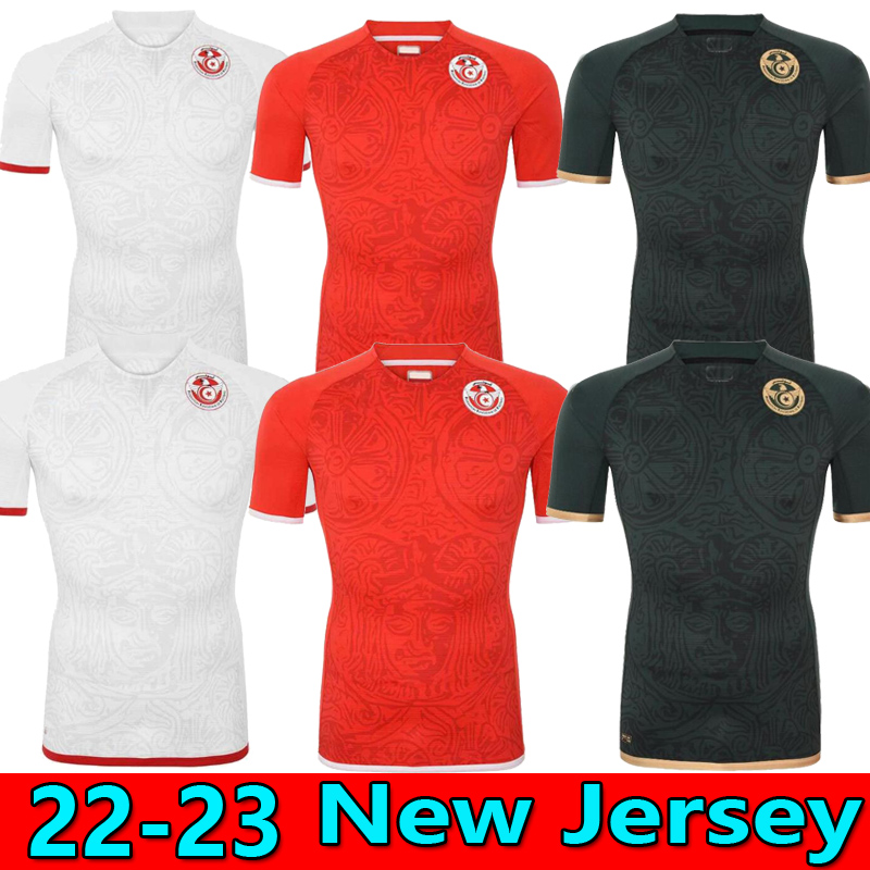 2022 Tunisia Soccer Jerseys National Team Tunisie MSAKNI HANNIBAL 22 23 MAALOUL SLITI KHENISSI Home Away THIRD Football Shirts Short Sleeve Aldult Uniforms, Tunisi 22-23 third 1
2022 Tunisia Soccer Jerseys National Team Tunisie MSAKNI HANNIBAL 22 23 MAALOUL SLITI KHENISSI Home Away THIRD Football Shirts Short Sleeve Aldult Uniforms, Tunisi 22-23 third 1