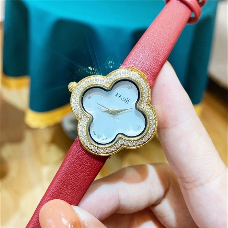high quality designer Watch women's watch clover waterproof fashion high-grade minority belt quartz243o, Black
high quality designer Watch women's watch clover waterproof fashion high-grade minority belt quartz243o, Black