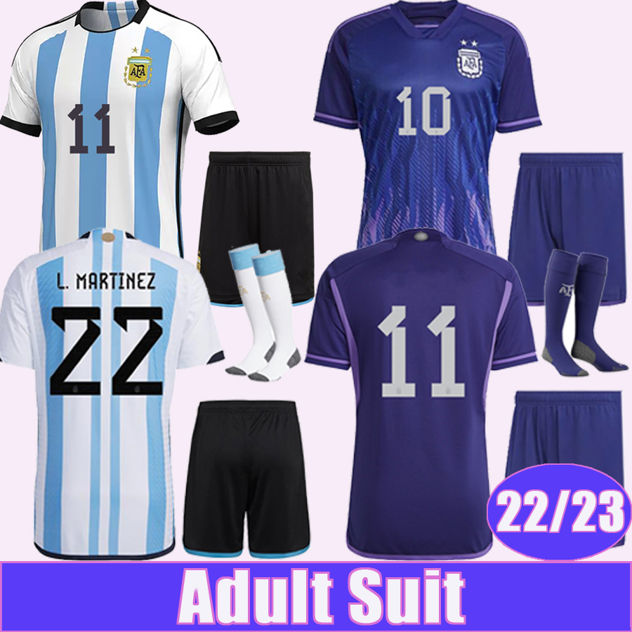 22 23 Argentina HIGUAIN Adult Sui Soccer Jerseys National Team DYBALA L.MARTINEZ DE PAUL Home Away Suit Socks Football Shirts Uniforms, Qm10413 22 23 home no patch
22 23 Argentina HIGUAIN Adult Sui Soccer Jerseys National Team DYBALA L.MARTINEZ DE PAUL Home Away Suit Socks Football Shirts Uniforms, Qm10413 22 23 home no patch