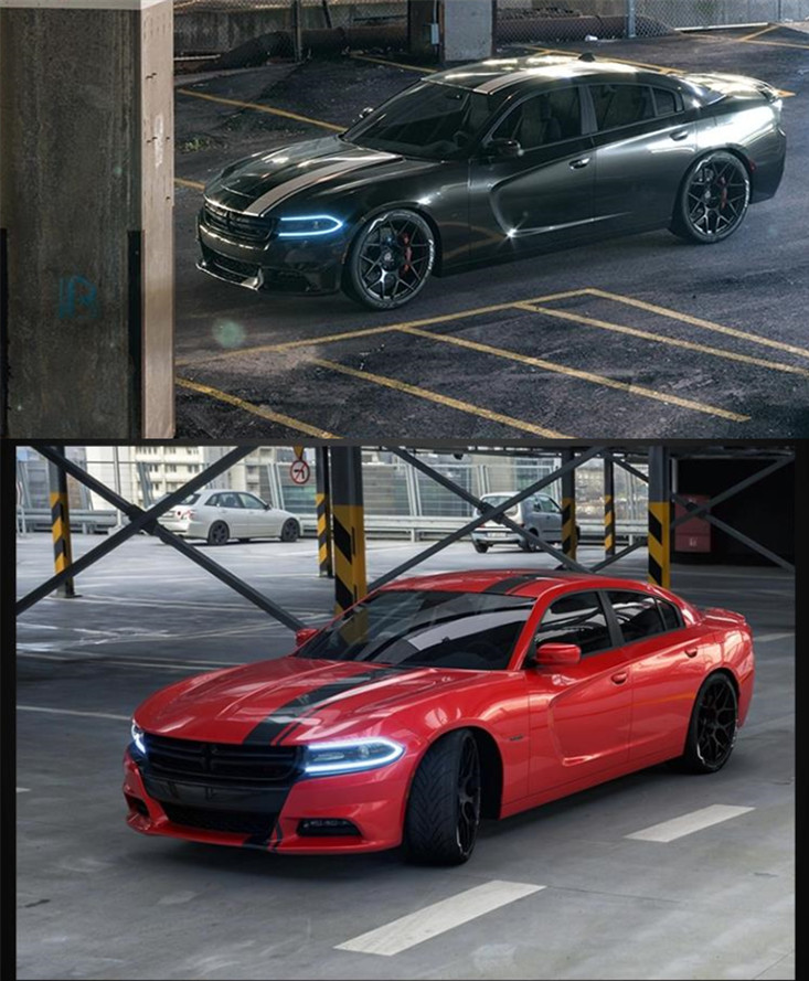 Car Styling for Dodge Charger Headlights 20 15-20 19 New Charger LED Headlight Dynamic Signal Drl Bi Xenon Auto Accessories