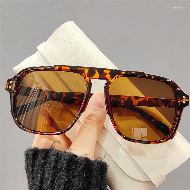 Sunglasses Sunglasses 2026 Oversize Frame Eyewear Fashion Women Men Driving Cycling Sun Glasses Vintage Brand Shades Sunglasses AA