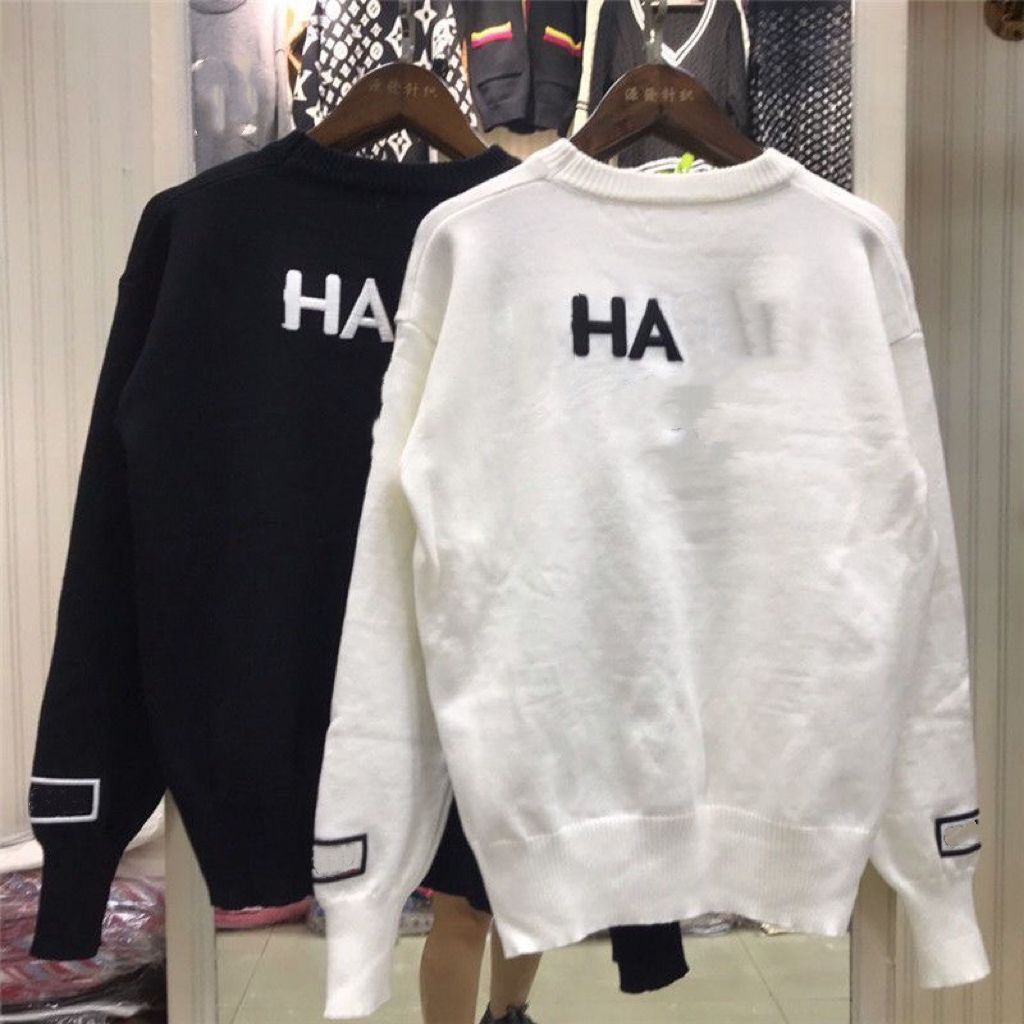 Designer sweater women's sweaters black white letter clothing joler autumn winter warm apparel pullover cardigans elastic casual apparel, White 1
Designer sweater women's sweaters black white letter clothing joler autumn winter warm apparel pullover cardigans elastic casual apparel, White 1