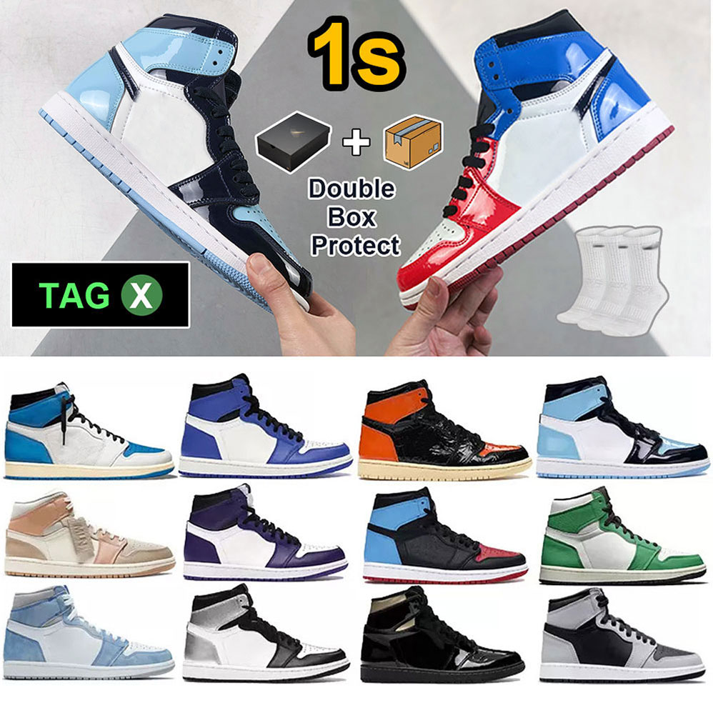Jumpman 1 Mens sneaker Basketball shoes High UNC University blue 1s Gold Top Mocha Cactus Jack Obsidian Banned Bred Toe Men Women trainer Sports sneakers, Color (42)
Jumpman 1 Mens sneaker Basketball shoes High UNC University blue 1s Gold Top Mocha Cactus Jack Obsidian Banned Bred Toe Men Women trainer Sports sneakers, Color (42)