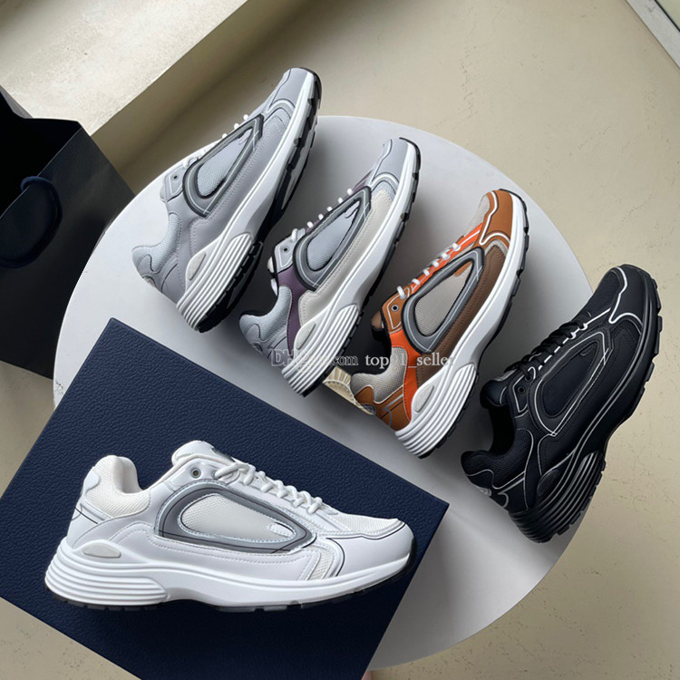Designers B30 Sneakers Outdoor Shoes Grey Technical Mesh Calfskin Vintage Chunky Sports Sneakers Runner Trainers Lace-up HOMME Sneaker womans mens
Designers B30 Sneakers Outdoor Shoes Grey Technical Mesh Calfskin Vintage Chunky Sports Sneakers Runner Trainers Lace-up HOMME Sneaker womans mens