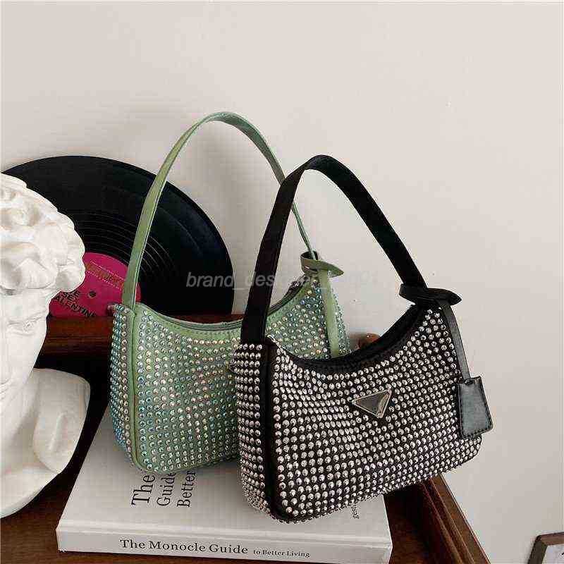 Clutch Bags Brand Designer Bling Diamond Shoulder Bags for Women Lady PU Leather Small Underarm Bag Fashion Zipper Female Evening Bag 110122H
Clutch Bags Brand Designer Bling Diamond Shoulder Bags for Women Lady PU Leather Small Underarm Bag Fashion Zipper Female Evening Bag 110122H