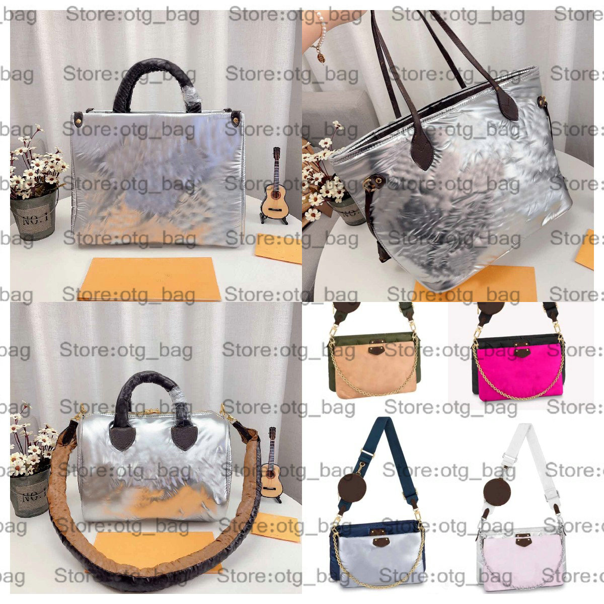 Onthego 41 Silver Gray Mommy Bag Maxi Multi Bag 3pcs Set Econyl Speedy 25 Never Womens Luxurys Designers Pillow Shoulder Crossbody M58977 M58980 M21053 M44576 M59007, Customize
Onthego 41 Silver Gray Mommy Bag Maxi Multi Bag 3pcs Set Econyl Speedy 25 Never Womens Luxurys Designers Pillow Shoulder Crossbody M58977 M58980 M21053 M44576 M59007, Customize