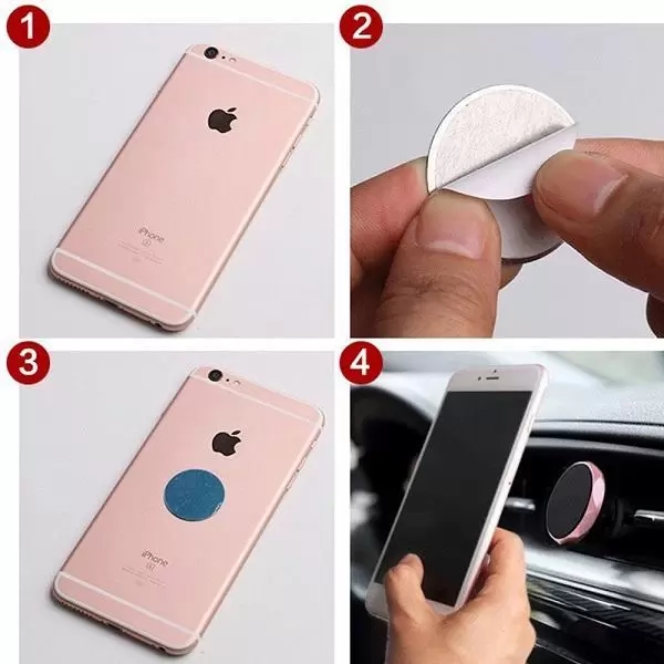cellphone holder 30mm Metal Plate Disk For Magnet Car Phone Holder iron Sheet Sticker Magnetic Mobile Phones Holders