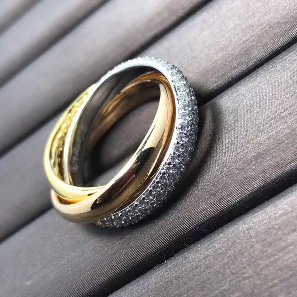 trinity ring series luxury brand official reproductions classic style Tops Quality rings brands design exquisite gift birthday present etincelle legers
trinity ring series luxury brand official reproductions classic style Tops Quality rings brands design exquisite gift birthday present etincelle legers
