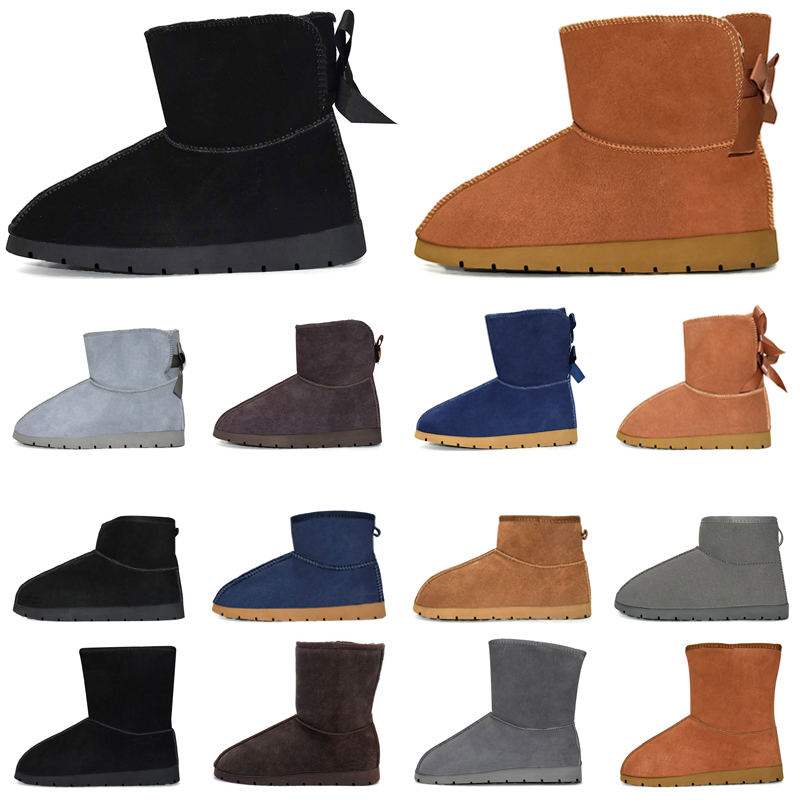 AUS Designer Boots Shoes GAI Women Booties Classic Snow boot Chestnut Low Bow Black Grey Pink Navy Blue Ankle Short Winter Booties, 1 mini bailey bow - black
AUS Designer Boots Shoes GAI Women Booties Classic Snow boot Chestnut Low Bow Black Grey Pink Navy Blue Ankle Short Winter Booties, 1 mini bailey bow - black