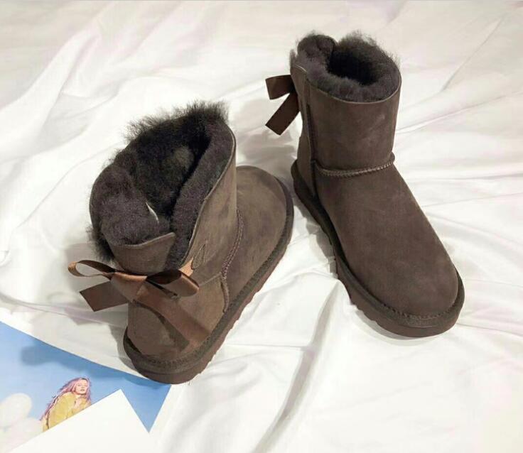 Designer australia snow boots australian Classic Clear Mini shoes womens winter fur furry girls ankle booties fsnow Half Knee Short boots fd