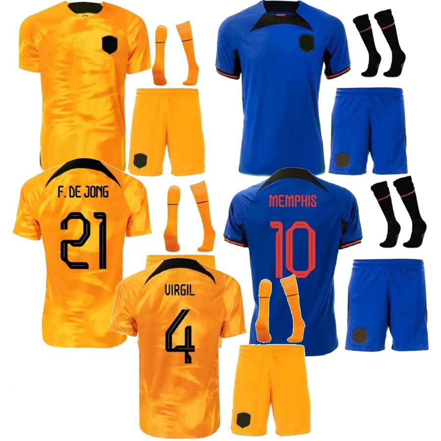 Kids kits 2022 MEMPHIS soccer jersey DE JONG Holland DE LIGT 22 23 Netherlands jerseys 2023 WIJNALDUM VAN DIJK football shirt DUMFRIES children uniforms
Kids kits 2022 MEMPHIS soccer jersey DE JONG Holland DE LIGT 22 23 Netherlands jerseys 2023 WIJNALDUM VAN DIJK football shirt DUMFRIES children uniforms