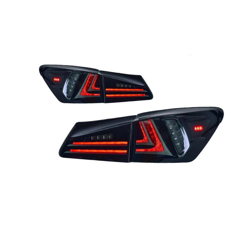 Tail Light For Lexus IS is250 is300 2006-2012 Taillights Rear Lamp LED DRL Running Signal Brake Reversing Parking light Facelift