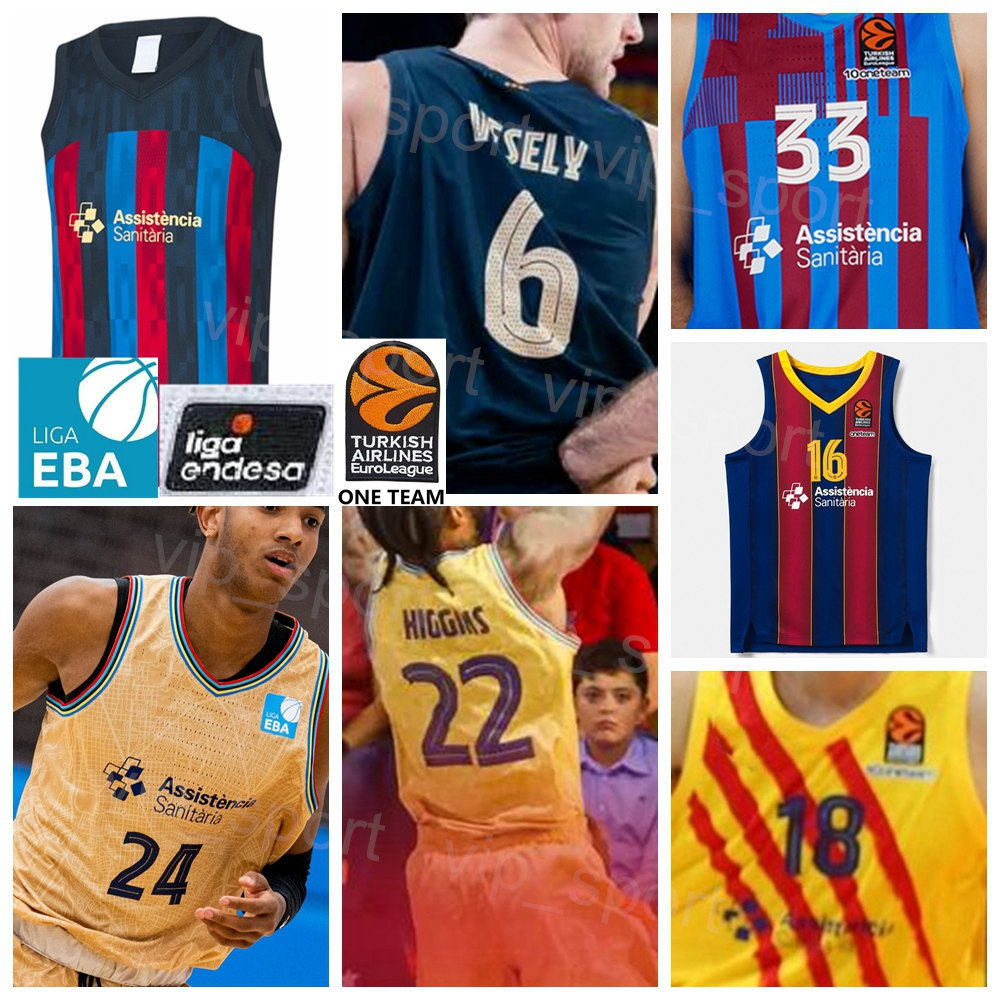 Printed Basketball Baloncesto 33 Marc Gasol Jersey 22-23 16 Pau Gasol 19 Leandro Barbosa 9 Ricky Rubio 11 Juan Carlos Navarro Shirt Endesa Barca Lassa Euroleague Liga, 2021 yellow
Printed Basketball Baloncesto 33 Marc Gasol Jersey 22-23 16 Pau Gasol 19 Leandro Barbosa 9 Ricky Rubio 11 Juan Carlos Navarro Shirt Endesa Barca Lassa Euroleague Liga, 2021 yellow