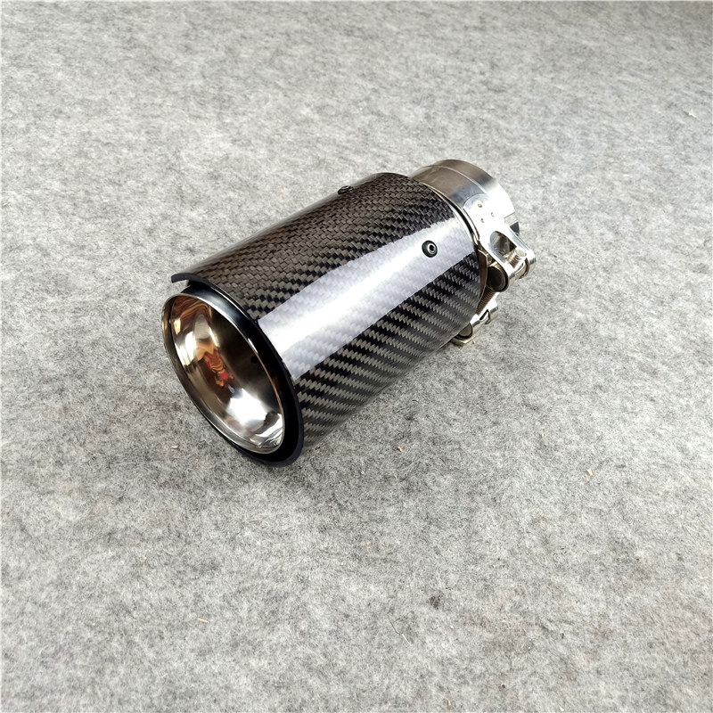 One Piece Car-Styling M Label Carbon Fiber Exhausts End Pipes For BMW Car Tail Tips
One Piece Car-Styling M Label Carbon Fiber Exhausts End Pipes For BMW Car Tail Tips