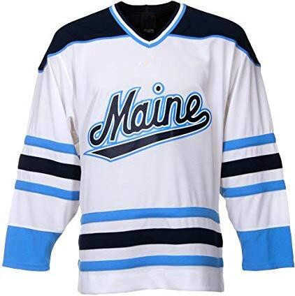 College Hockey Wears Custom NCAA Maine Black Bears Hockey Jerseys Men's 33 JIMMY HOWARD 9 PAUL KARIYA 3 ROB MICHEL CHASE PEARSON MITCHELL FOSSIER MUEHLBAUER, Green
College Hockey Wears Custom NCAA Maine Black Bears Hockey Jerseys Men's 33 JIMMY HOWARD 9 PAUL KARIYA 3 ROB MICHEL CHASE PEARSON MITCHELL FOSSIER MUEHLBAUER, Green