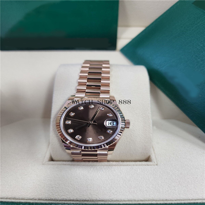 Brand A brand-new watch 278275 President Datejust 31mm Rose Gold Diamond Dial Mechanical Automatic Ladies Watch
Brand A brand-new watch 278275 President Datejust 31mm Rose Gold Diamond Dial Mechanical Automatic Ladies Watch