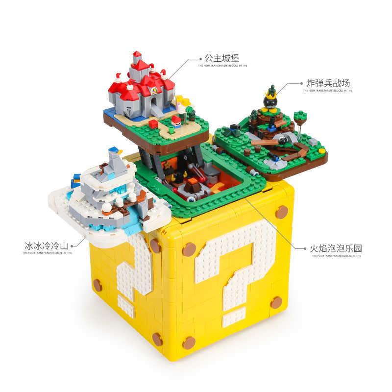 Blocks Super Marioed 64 Question Mark Box Model Building Blocks Bricks TV Game Kids Toys For Children Gifts Compatible 71395 T221028
Blocks Super Marioed 64 Question Mark Box Model Building Blocks Bricks TV Game Kids Toys For Children Gifts Compatible 71395 T221028
