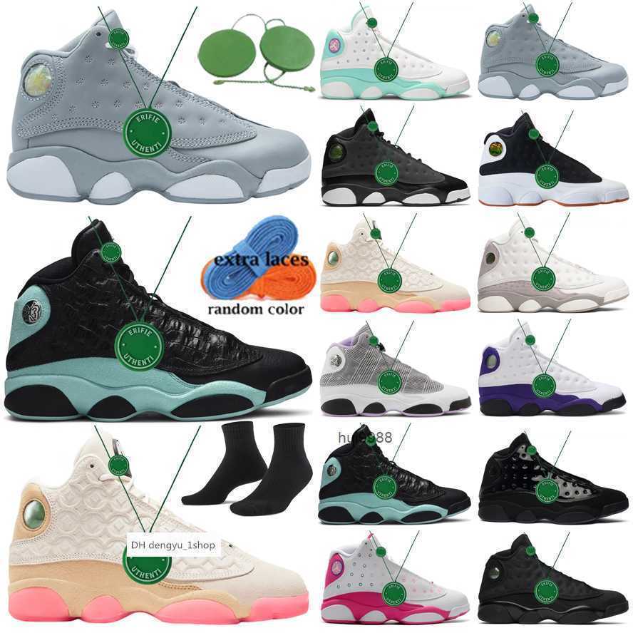 Newest Lucky green 13 basketball shoe jorde jordens 13s mens womens shoes Lakers Hyper Royal court purple flint grey toe he got g designer OG air shoe, Color # 17
Newest Lucky green 13 basketball shoe jorde jordens 13s mens womens shoes Lakers Hyper Royal court purple flint grey toe he got g designer OG air shoe, Color # 17