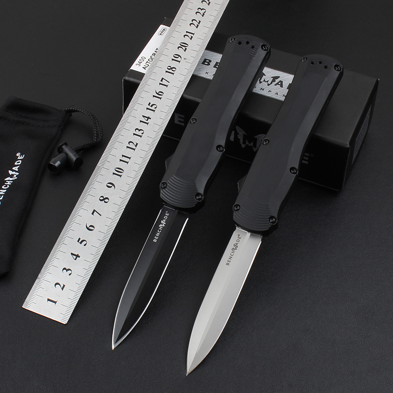 Benchmade 3400/3400BK Autocrat AUTO Knife S30V Blade Alumnium Alloy Handles Outdoor Automatic camping survival self-defense EDC 3300 4300 9600 3310 Tactical Tool
Benchmade 3400/3400BK Autocrat AUTO Knife S30V Blade Alumnium Alloy Handles Outdoor Automatic camping survival self-defense EDC 3300 4300 9600 3310 Tactical Tool