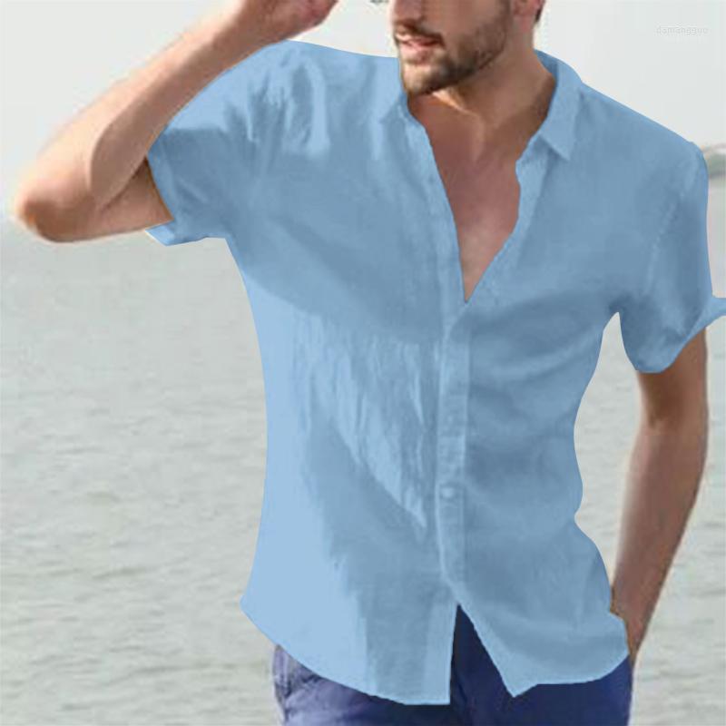 Men's Casual Shirts Men's 2022 Summer Designer Vintage Clothing Fashion Solid Color Lapel Cardigan Short Sleeve Shirt Top, Khaki
Men's Casual Shirts Men's 2022 Summer Designer Vintage Clothing Fashion Solid Color Lapel Cardigan Short Sleeve Shirt Top, Khaki