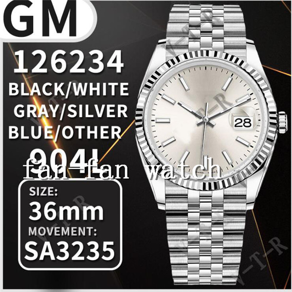 2021 New Style Swiss CAL.3235 Movement Best Edition Mens Datejust 36mm 126234 Jubilee Band V3 904L GMF GM Factory Watch Men's Automatic Watches-2
2021 New Style Swiss CAL.3235 Movement Best Edition Mens Datejust 36mm 126234 Jubilee Band V3 904L GMF GM Factory Watch Men's Automatic Watches-2