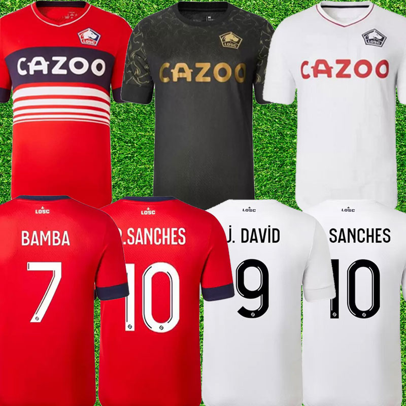 2022 2023 Adult Kits OSC Lille soccer jersey YAZICI CELIK BAMBA BOTMAN 22 23 Olympique JIKONE RSANCHES maillot de football shirt champion HOME away third black
2022 2023 Adult Kits OSC Lille soccer jersey YAZICI CELIK BAMBA BOTMAN 22 23 Olympique JIKONE RSANCHES maillot de football shirt champion HOME away third black