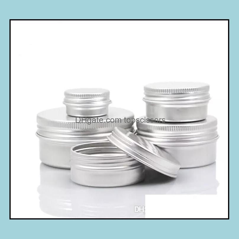 Perfume Bottle Empty Aluminum Cream Jar Tin 5 10 15 30 50 100G Cosmetic Lip Balm Containers Nail Derocation Crafts Pot Bottle Drop D Dh0Pr
Perfume Bottle Empty Aluminum Cream Jar Tin 5 10 15 30 50 100G Cosmetic Lip Balm Containers Nail Derocation Crafts Pot Bottle Drop D Dh0Pr