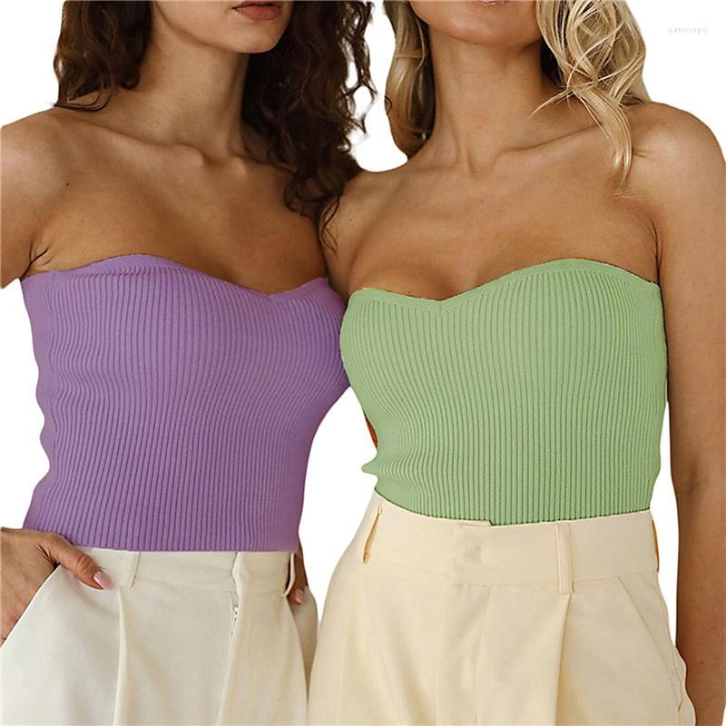 Bustiers & Corsets Women Close-fitting Sexy Rib Crop Tops Boat Neck Solid Color Sleeveless Off-the-shoulder Tube Black/ White/ Pink/ PurpleB
Bustiers & Corsets Women Close-fitting Sexy Rib Crop Tops Boat Neck Solid Color Sleeveless Off-the-shoulder Tube Black/ White/ Pink/ PurpleB