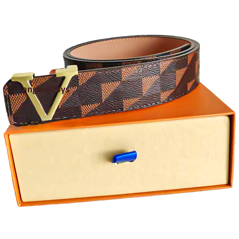 Reversible Fashion Belt Men Women Designer Belts Metal Buckle Ceinture Width 3.8cm, No box price