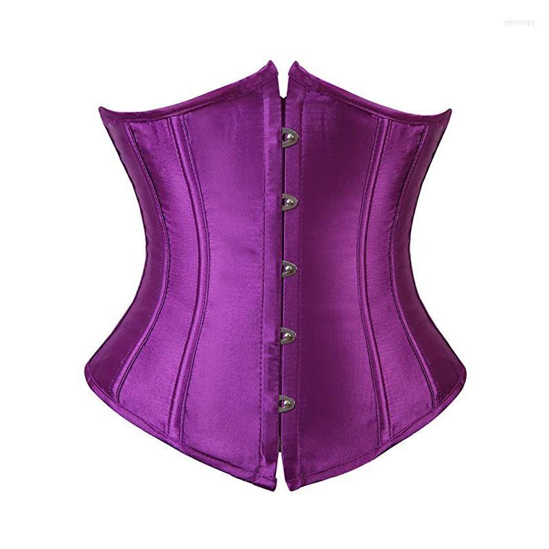 

Bustiers & Corsets Women Sexy Corset Top Underbust Bustier Gothic Clothes Steampunk Waist Trainer Belt Shaper Plus Size CorseletBustiers, Black