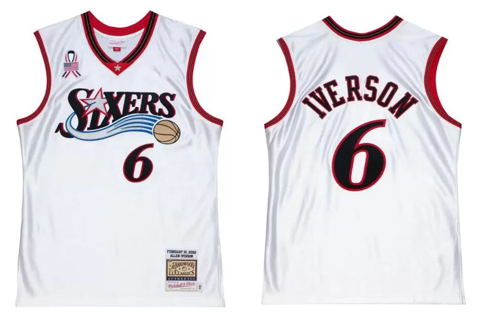 custom Stitched Allen Iverson All-Star basketball Jersey S-6XL Mitchell & Ness 2001-02 Mesh Hardwoods Classics retro version Men Women Youth, Stitched jersey
custom Stitched Allen Iverson All-Star basketball Jersey S-6XL Mitchell & Ness 2001-02 Mesh Hardwoods Classics retro version Men Women Youth, Stitched jersey