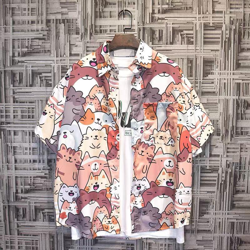 Men's Casual Shirts Men's Japanese Tide Summer Short-sleeved Male Flower Shirt Korean Version Of The Trend Hawaii Loose Ins Couple, Pink
Men's Casual Shirts Men's Japanese Tide Summer Short-sleeved Male Flower Shirt Korean Version Of The Trend Hawaii Loose Ins Couple, Pink