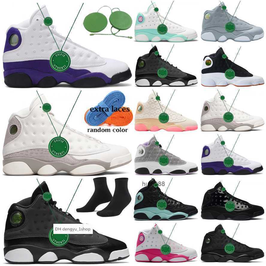 Basketball Shoe 13S Shoes Sneakers Cool Grey Lakers Hyper Royal Court Purple Flint Grey Toe Black Cat Phantom Lucky Green Mens Wom designer OG air shoe, Color # 9
Basketball Shoe 13S Shoes Sneakers Cool Grey Lakers Hyper Royal Court Purple Flint Grey Toe Black Cat Phantom Lucky Green Mens Wom designer OG air shoe, Color # 9