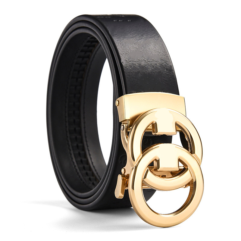 Designer Belt Mens Alloy Automatic Buckle Leather Belt Man Fashion Jewelry Gifts High-end First Layer Leather Belt Wholesale, Black
Designer Belt Mens Alloy Automatic Buckle Leather Belt Man Fashion Jewelry Gifts High-end First Layer Leather Belt Wholesale, Black