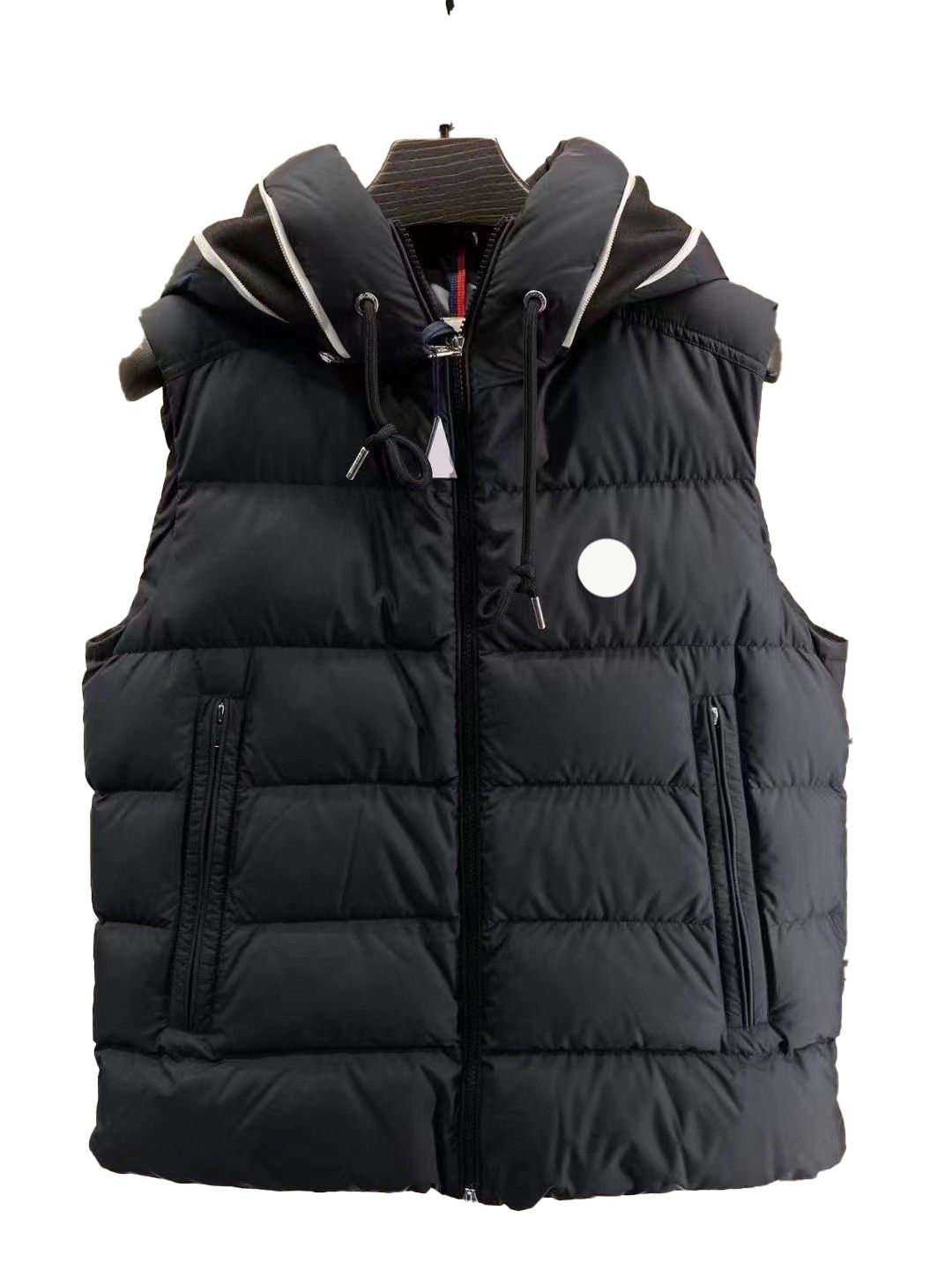 mon Maya Designer Men's Down Jacket Vest Classic Embroidered Badge Winter Warm Letter Print Puffer vests Vest s Size /2/3/4/5, White
mon Maya Designer Men's Down Jacket Vest Classic Embroidered Badge Winter Warm Letter Print Puffer vests Vest s Size /2/3/4/5, White