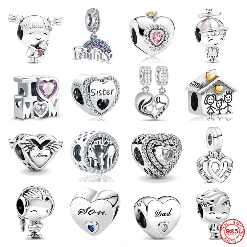 Charms Europe 925 Sterling Sier Family Charm Fit Pandora Original Bracelet Jewelry Pendant Boy Girl Sparkling Mom Bead Sisters Dangl Smtbr
Charms Europe 925 Sterling Sier Family Charm Fit Pandora Original Bracelet Jewelry Pendant Boy Girl Sparkling Mom Bead Sisters Dangl Smtbr