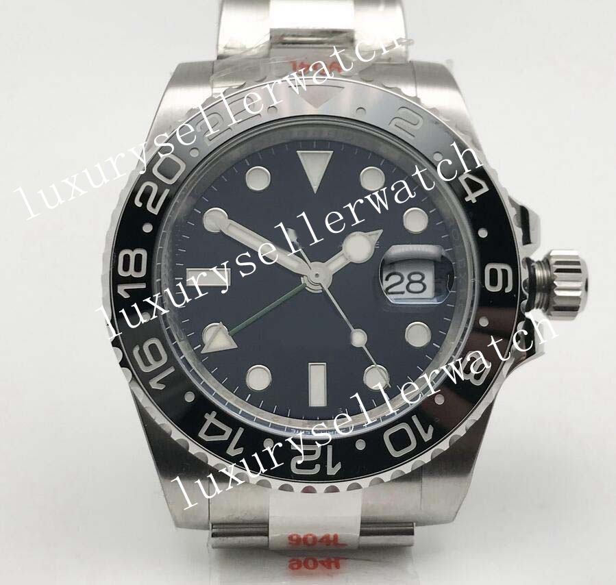 Super Men's NF Asia 3186 Factory 0MM Automatic Movement Cal.3186 Watch V12 Version 904L Steel Ceramic Bezel Batman Sport Men Wristwatches, Black
Super Men's NF Asia 3186 Factory 0MM Automatic Movement Cal.3186 Watch V12 Version 904L Steel Ceramic Bezel Batman Sport Men Wristwatches, Black