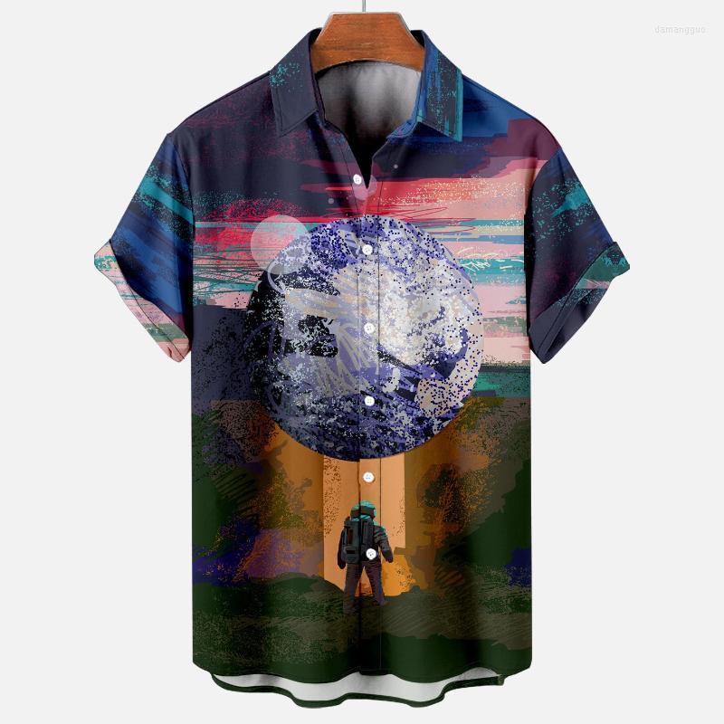 Men' Casual Shirts Men' 2022 Men Starry Sky Shirt Hawaiian Beach Print T-Shirt Oversize -4XL Male Short Sleeve Clothes High Quality, Style c
Men' Casual Shirts Men' 2022 Men Starry Sky Shirt Hawaiian Beach Print T-Shirt Oversize -4XL Male Short Sleeve Clothes High Quality, Style c