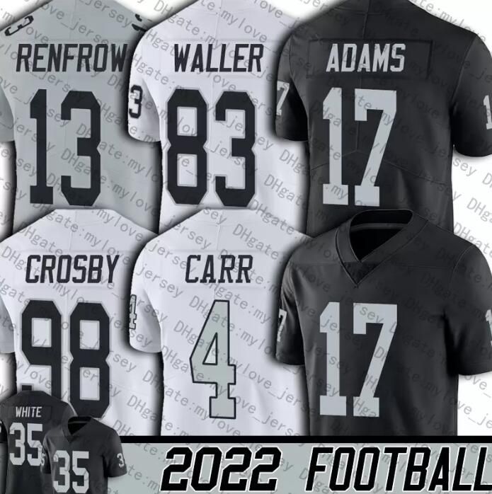 Stitched Football jersey Oakland''Raiders''17 Davante Adams 28 Josh Jacobs 83 Darren Waller Derek Carr Maxx Crosby Ruggs white Untouchable E, With logo
Stitched Football jersey Oakland''Raiders''17 Davante Adams 28 Josh Jacobs 83 Darren Waller Derek Carr Maxx Crosby Ruggs white Untouchable E, With logo