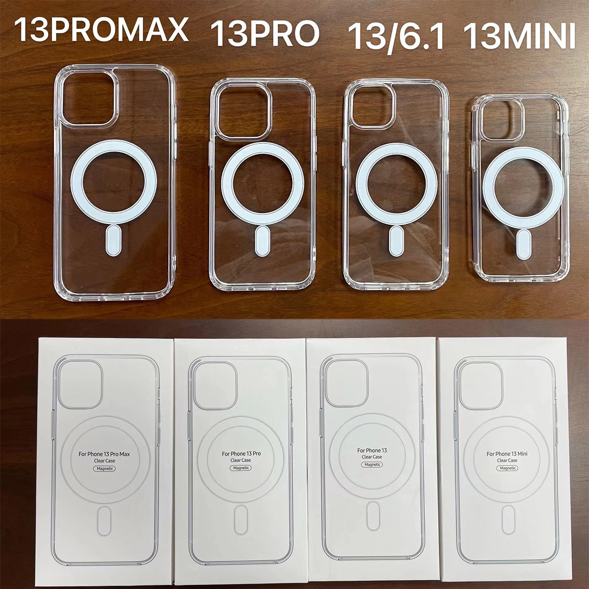 Magsoge Transparent Clear Acrylic Magnetic Shockproof Phone Cases for iPhone 14 13 12 11 Pro Max Mini XR XS X 8 7 Plus Compatible Magsafe Charger
Magsoge Transparent Clear Acrylic Magnetic Shockproof Phone Cases for iPhone 14 13 12 11 Pro Max Mini XR XS X 8 7 Plus Compatible Magsafe Charger