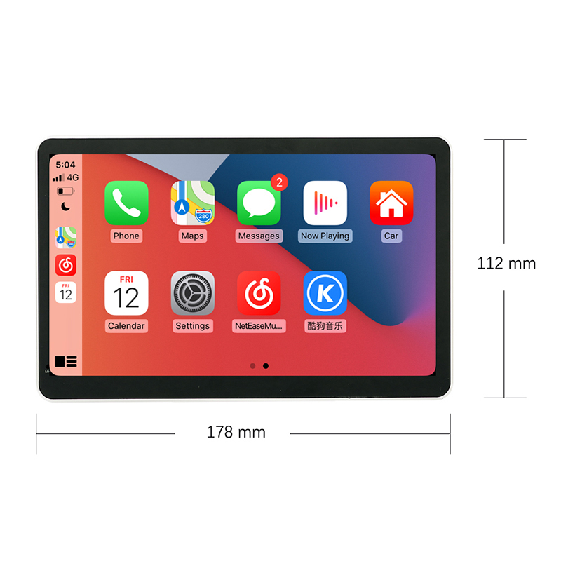Apple CarPlay Tablet Wireless Android Auto Pad AirPlay Phone Mirror Link Screen GPS Navigation Monitor for Car Bus SUV Taxi Truck Van